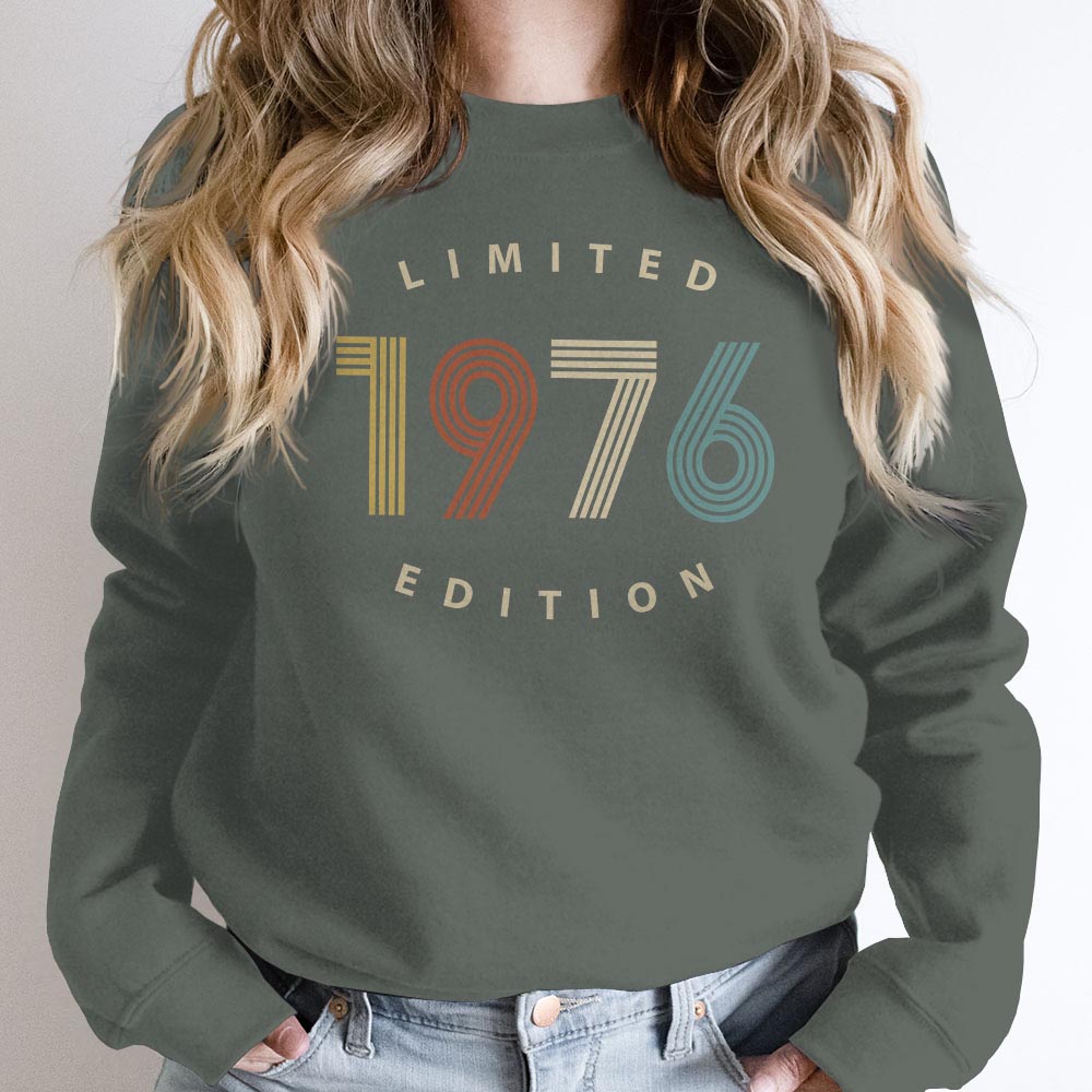 Limited Edition 1976 Birthday Sweatshirt Limited Edition 1976 Birthday Sweatshirt