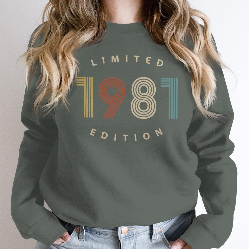Limited Edition 1981 Birthday Sweatshirt