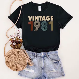 Limited 1981 Birthday T-Shirt