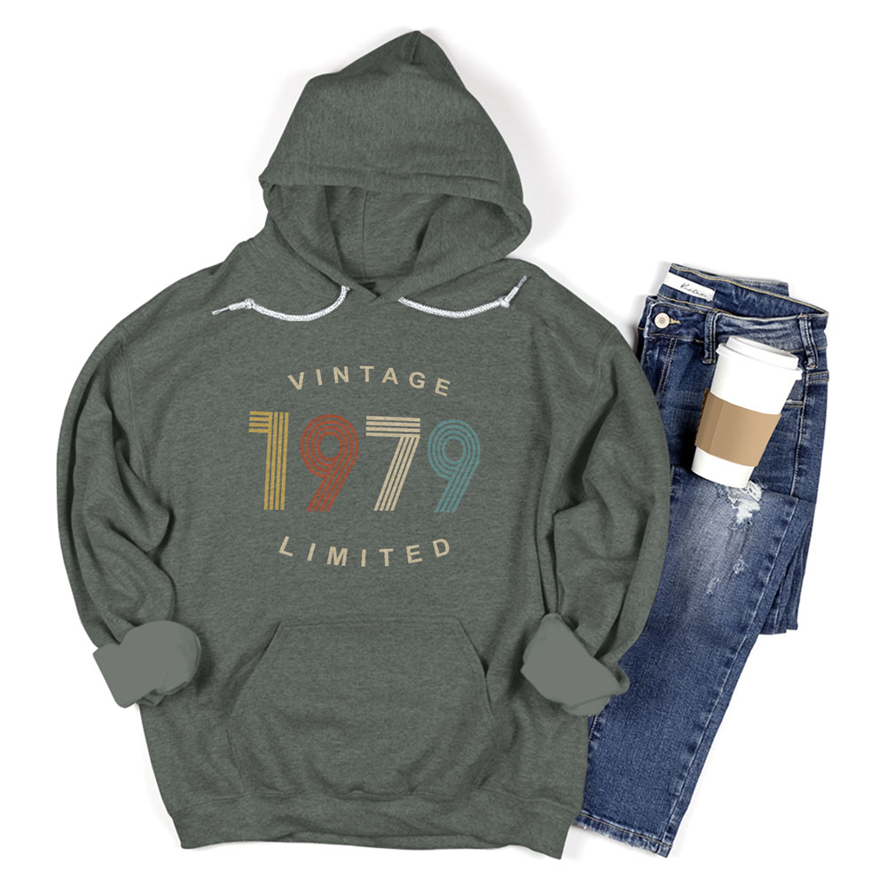 Limited Vintage 1979 Birthday Hoodie