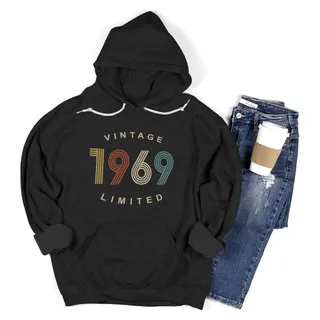 Limited Vintage 1969 Birthday Hoodie