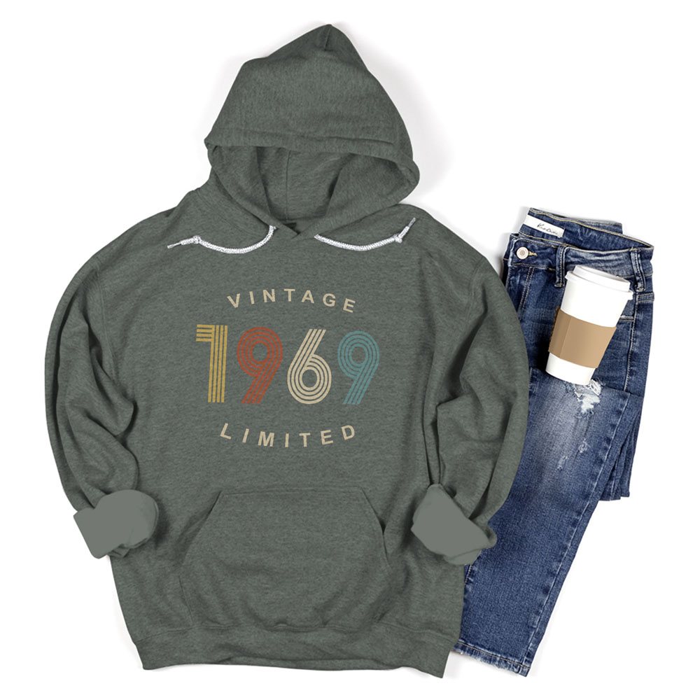 Limited Vintage 1969 Birthday Hoodie