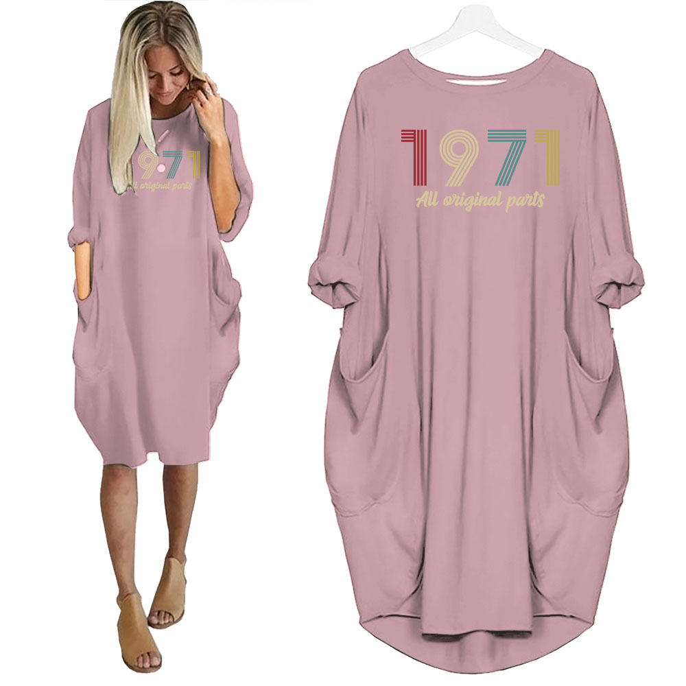Original Parts 1971 Birthday Pocket Dress