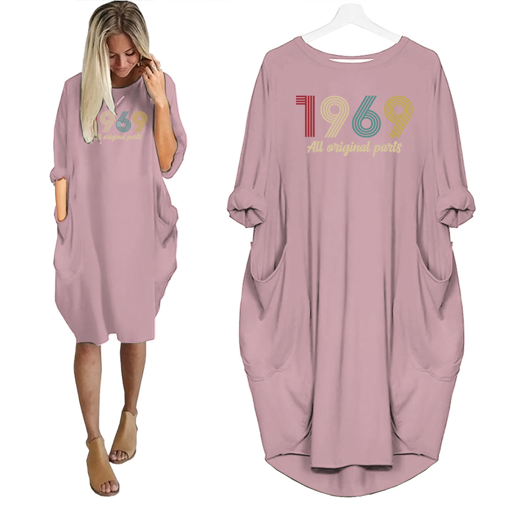 Original Parts 1969 Birthday Pocket Dress