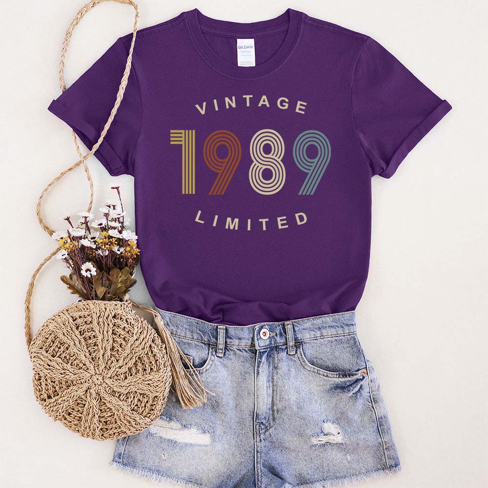 Limited Vintage 1989 Birthday T-Shirt