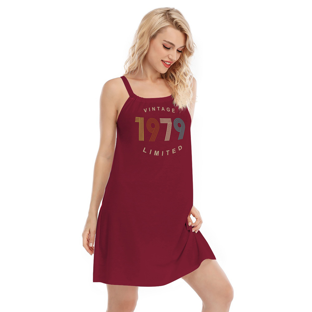 Limited Vintage 1979 Birthday Cami Dress Limited Vintage 1979 Birthday Cami Dress
