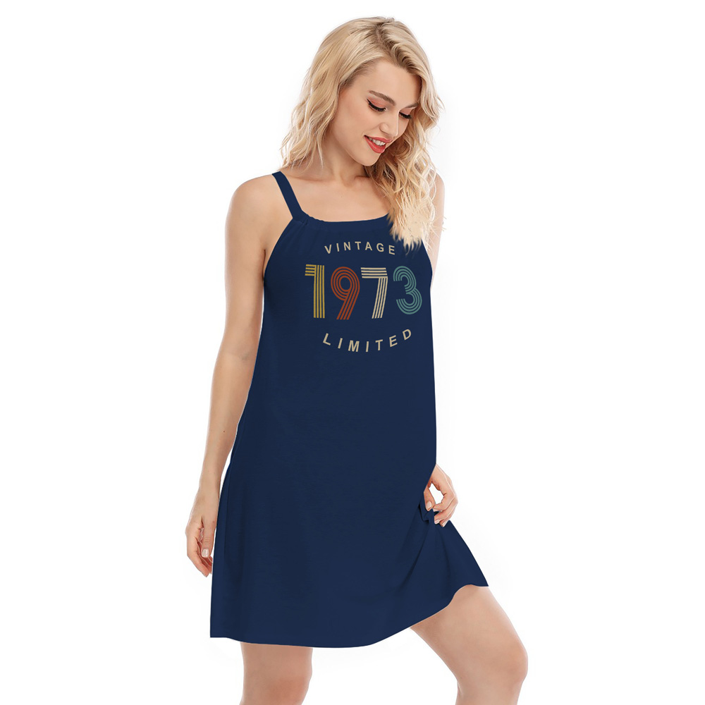 Limited Vintage 1973 Birthday Cami Dress