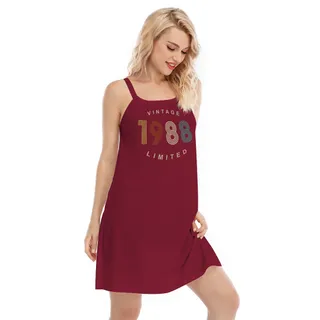 Limited Vintage 1988 Birthday Cami Dress – alternate