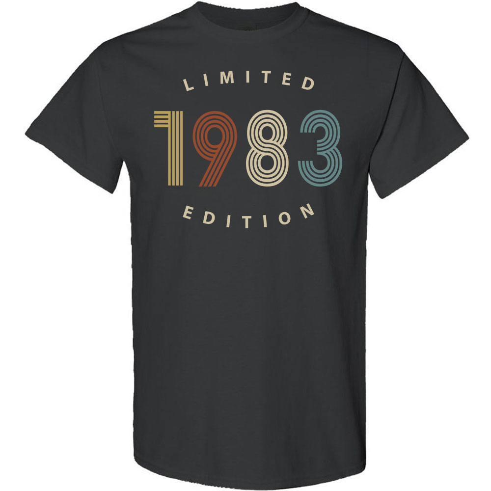 Limited 1983 Birthday T-Shirt Limited 1983 Birthday T-Shirt