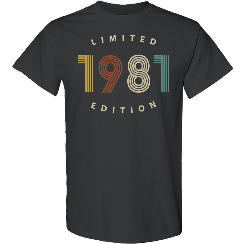 Limited 1981 Birthday T-Shirt