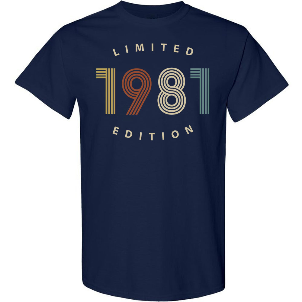 Limited 1981 Birthday T-Shirt