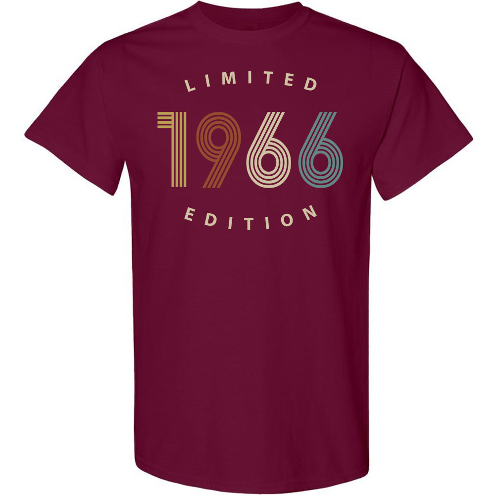 Limited 1966 Birthday T-Shirt Limited 1966 Birthday T-Shirt