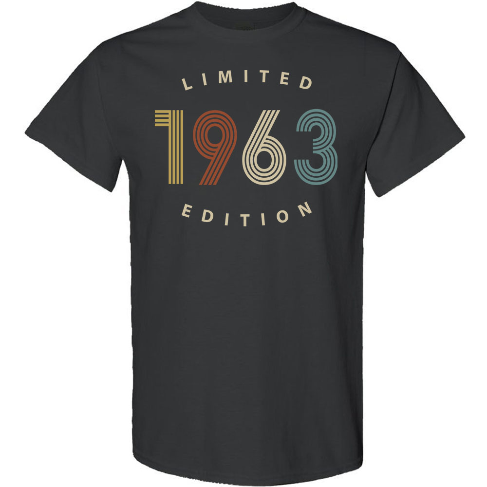 Limited 1963 Birthday T-Shirt Limited 1963 Birthday T-Shirt