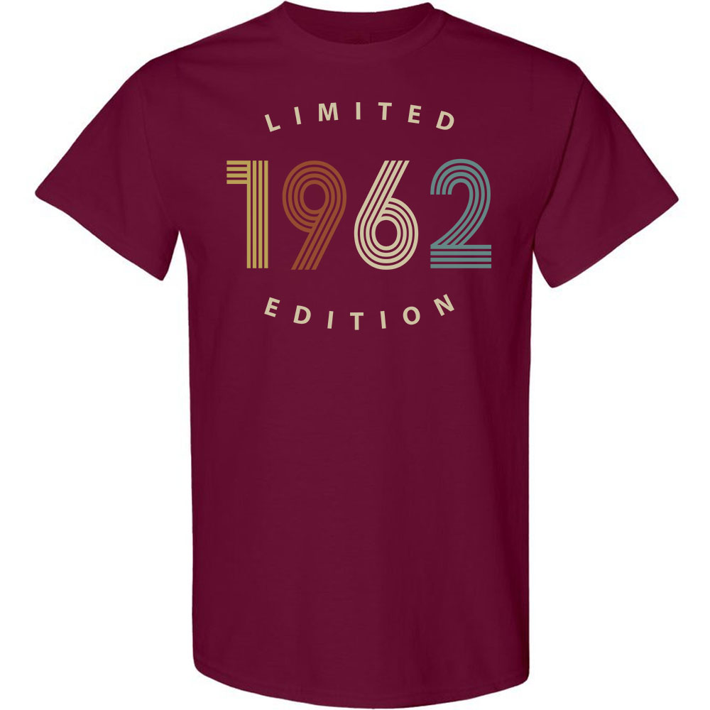 Limited 1962 Birthday T-Shirt