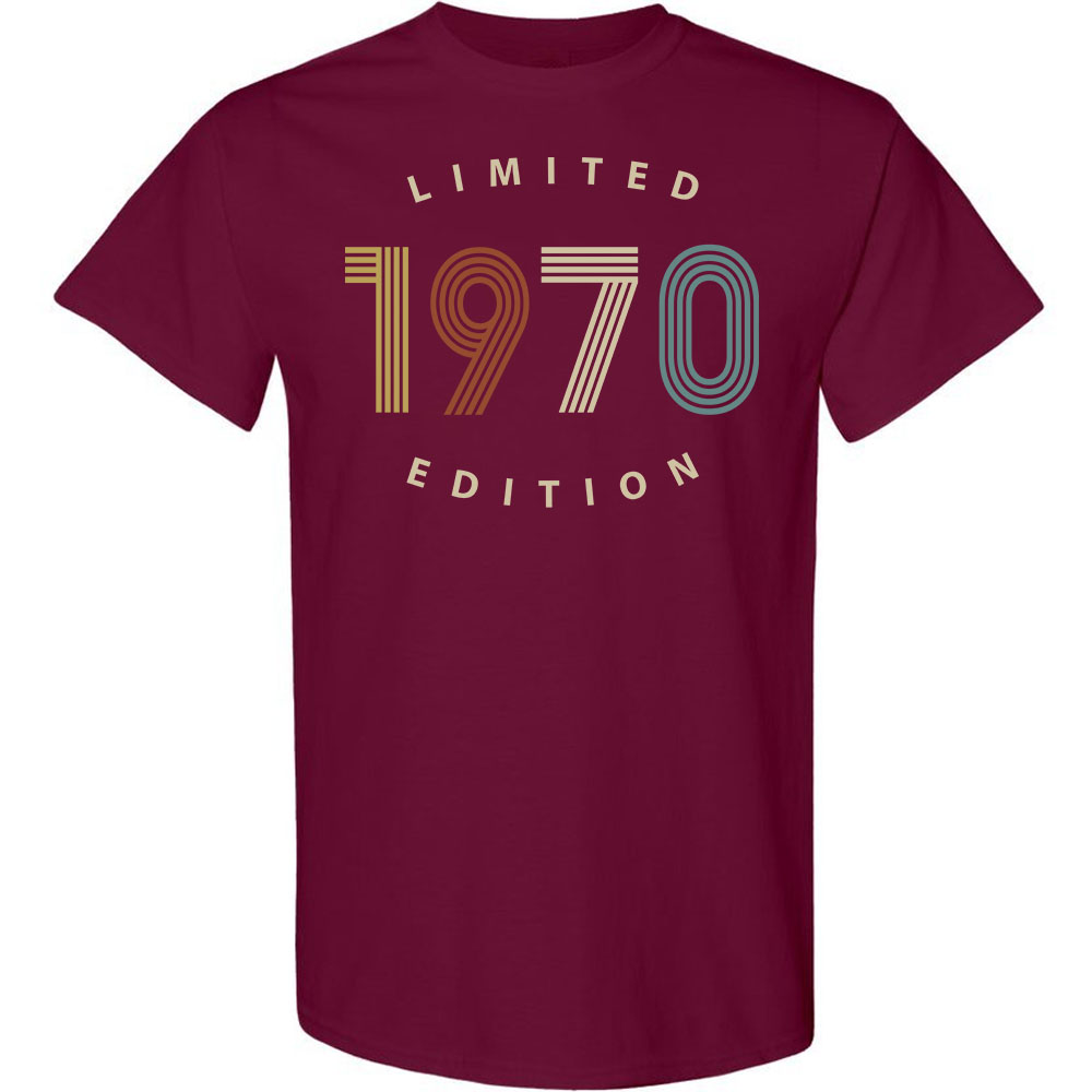 Limited 1970 Birthday T-Shirt
