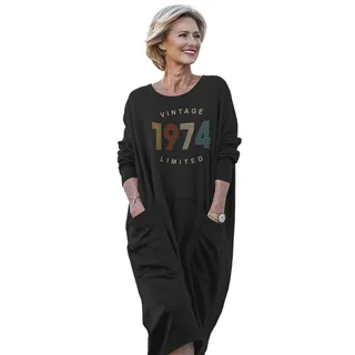 Limited 1974 Birthday Pocket Dress