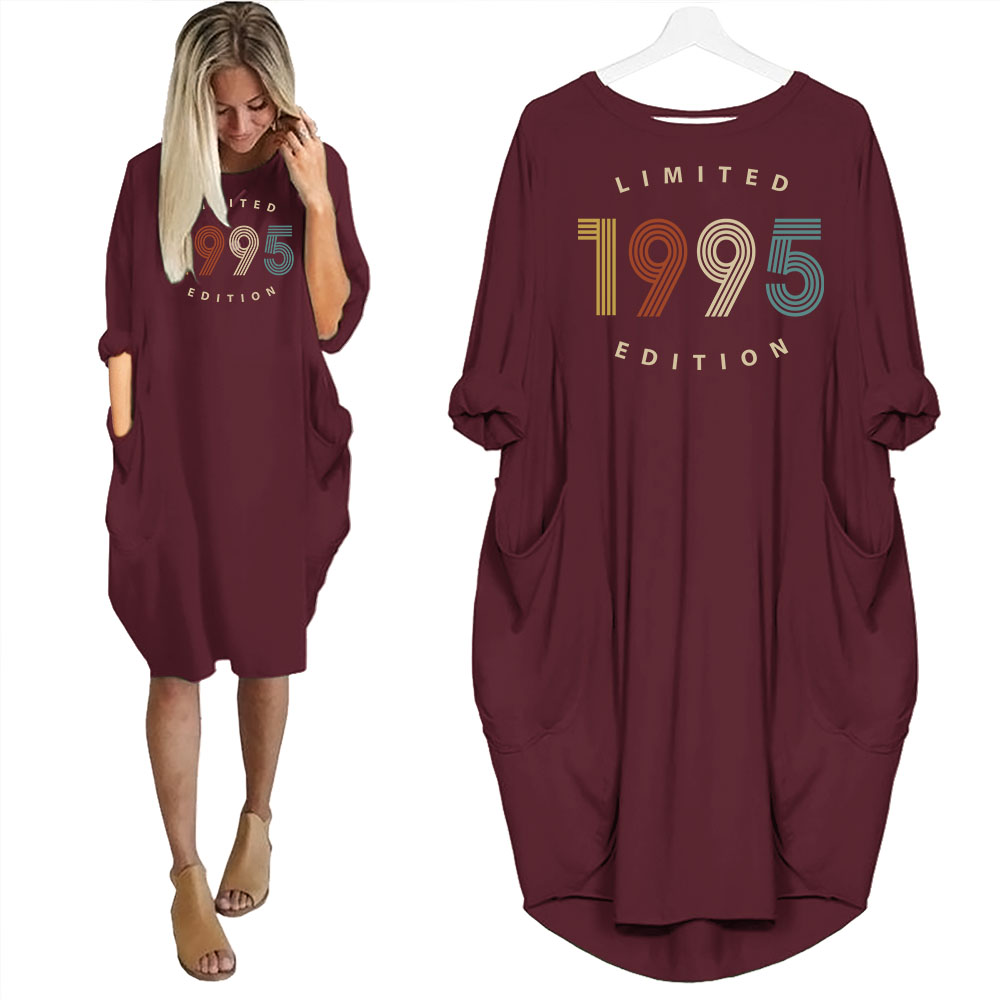 Limited 1995 Birthday Pocket Dress