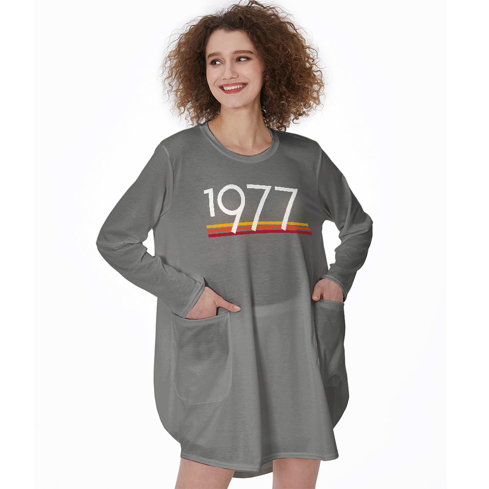 Best 1977 Birthday Pocket Dress Best 1977 Birthday Pocket Dress