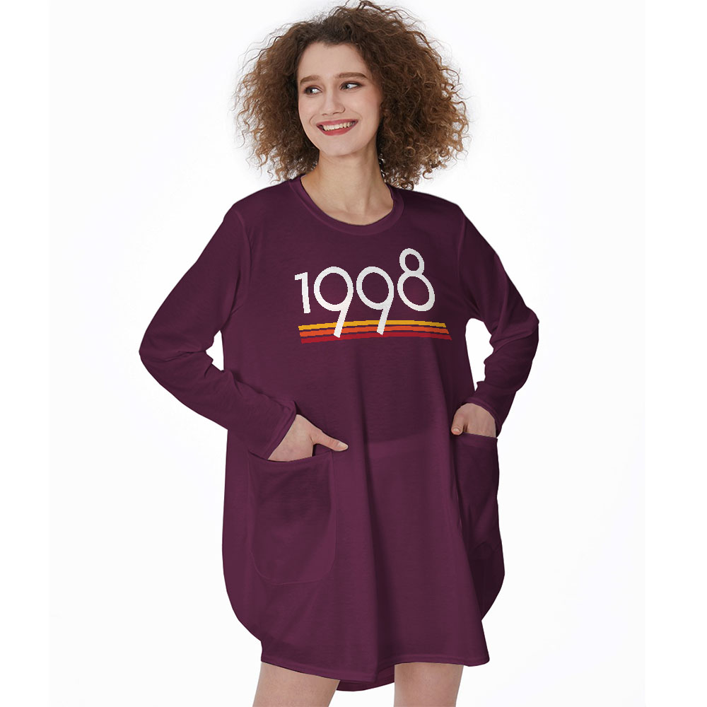 Best 1998 Birthday Pocket Dress Best 1998 Birthday Pocket Dress