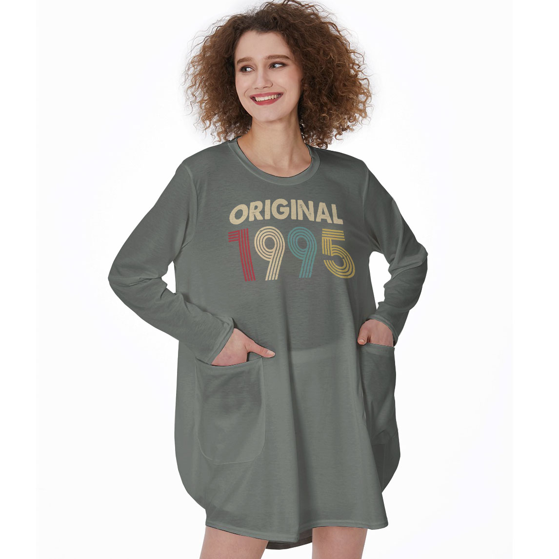 Original 1995 Birthday Pocket Dress Original 1995 Birthday Pocket Dress
