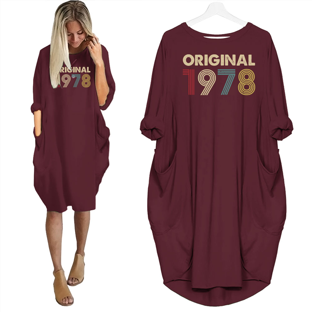 Original 1978 Birthday Pocket Dress Original 1978 Birthday Pocket Dress
