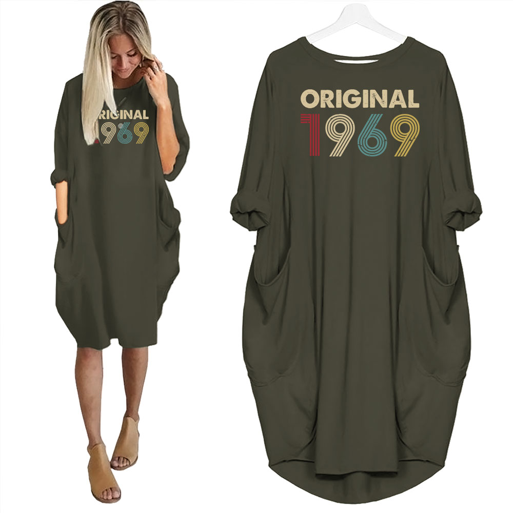 Original 1969 Birthday Pocket Dress