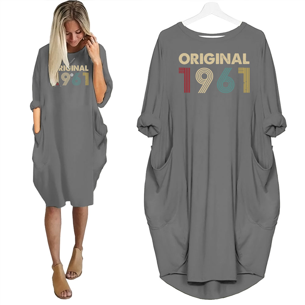 Original 1961 Birthday Pocket Dress