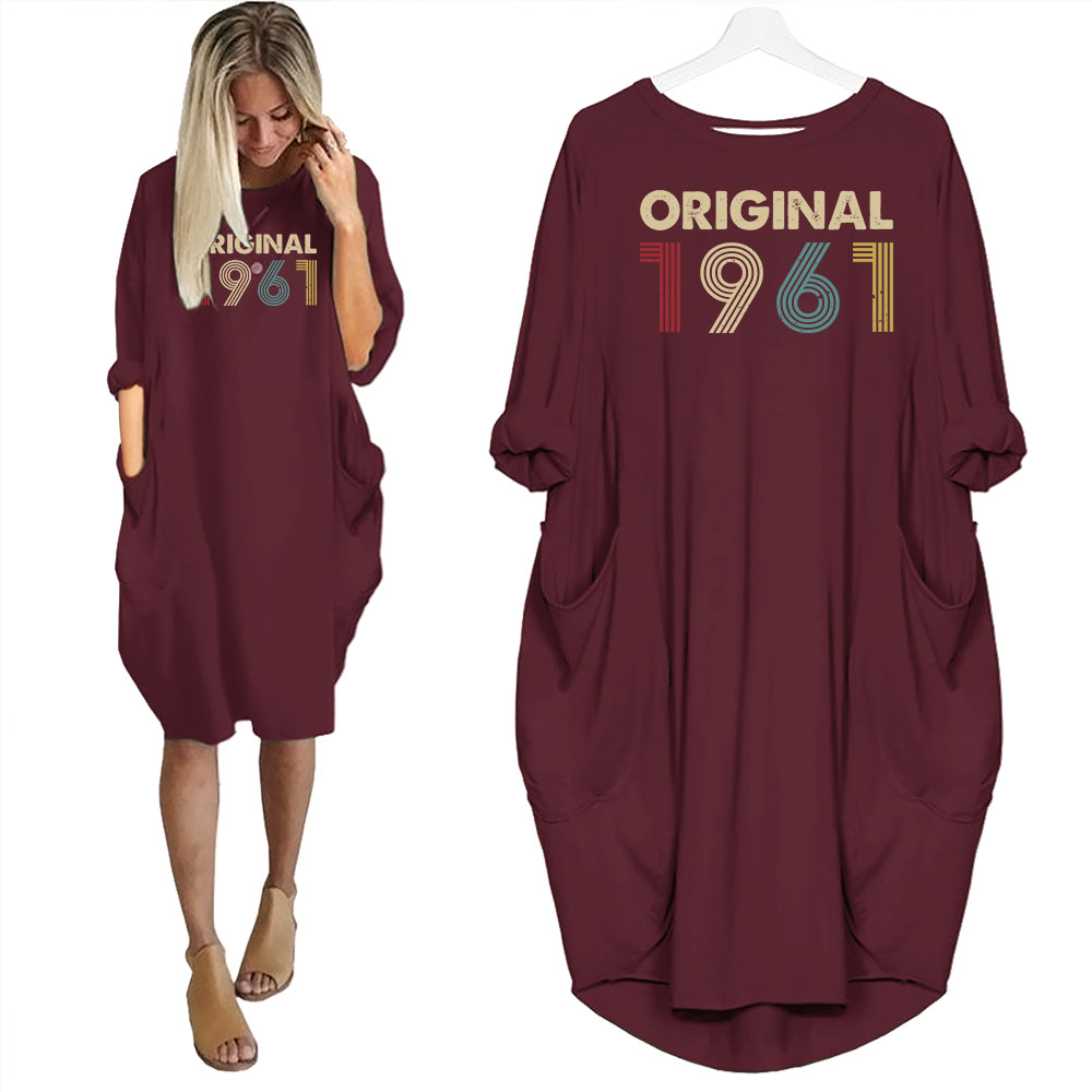 Original 1961 Birthday Pocket Dress