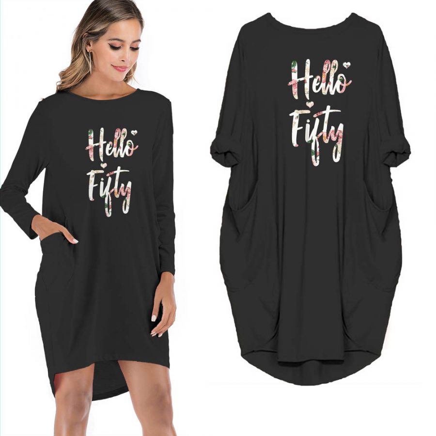 Hello Fifty Pocket Dress