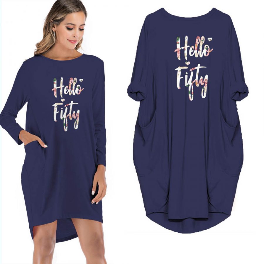 Hello Fifty Pocket Dress