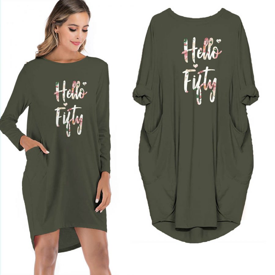 Hello Fifty Pocket Dress