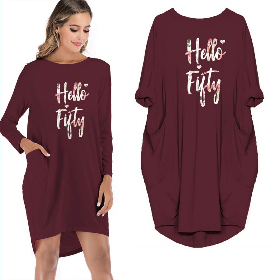 Hello Fifty Pocket Dress