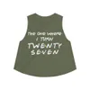 27th Birthday gift ideas for girls| The One Where I Turn 27 - Women's Crop top