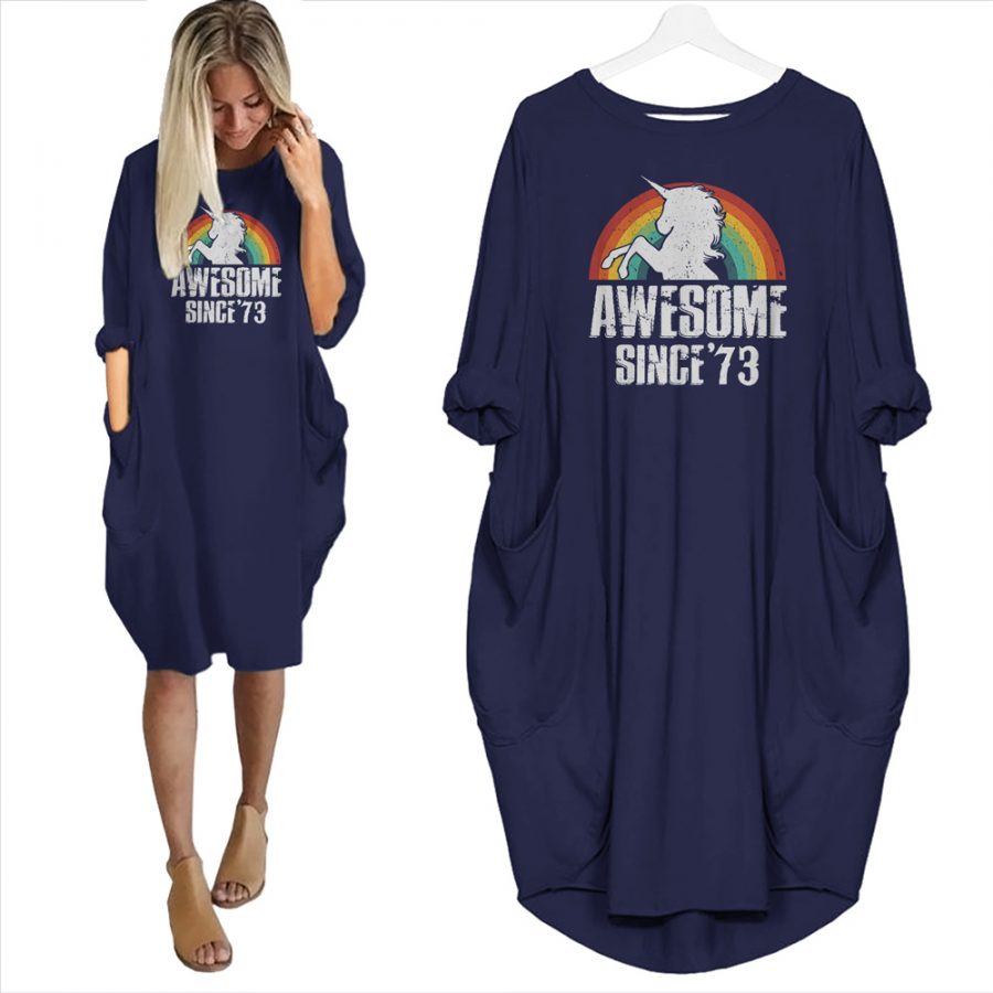 Awesome Since 1973 Limited Edition Pocket Dress