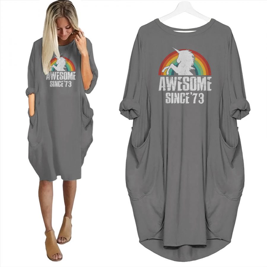 Awesome Since 1973 Limited Edition Pocket Dress