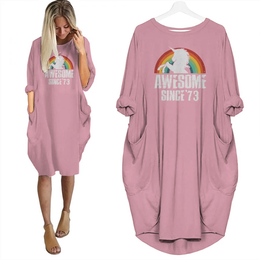 Awesome Since 1973 Limited Edition Pocket Dress