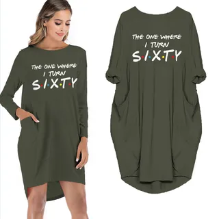 The One Where I Turn Sixty-five Limited Edition Pocket Dress – alternate