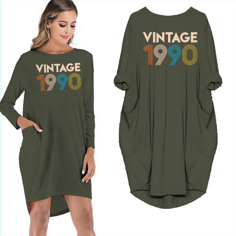Vintage 1990 Limited Edition Pocket Dress Vintage 1990 Limited Edition Pocket Dress