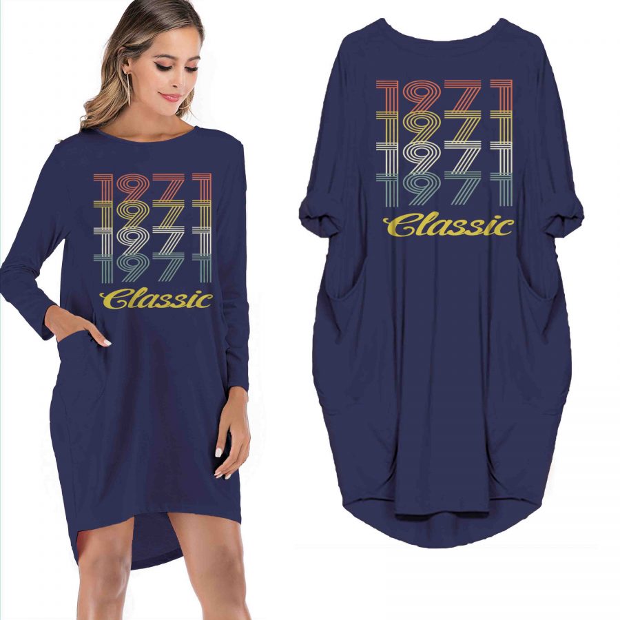 Birthday Outfits 1971 Classic Limited Edition Pocket Dress