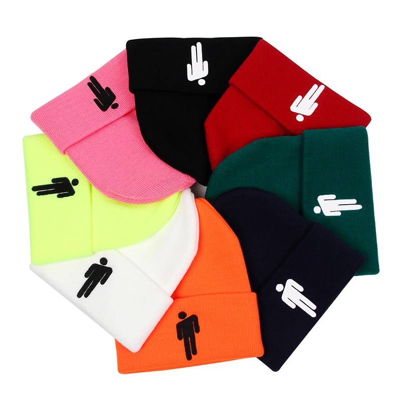 Hip-hop Casual Embroidery Beanie