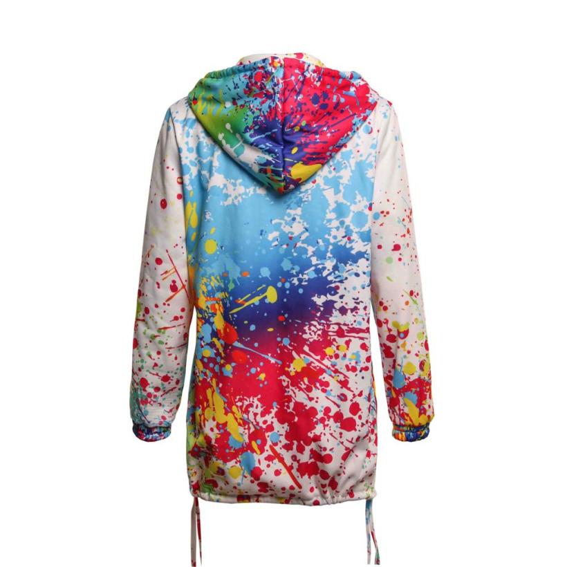 Fashion Tie dyeing Print Coats for Women Fashion Tie dyeing Print Coats for Women