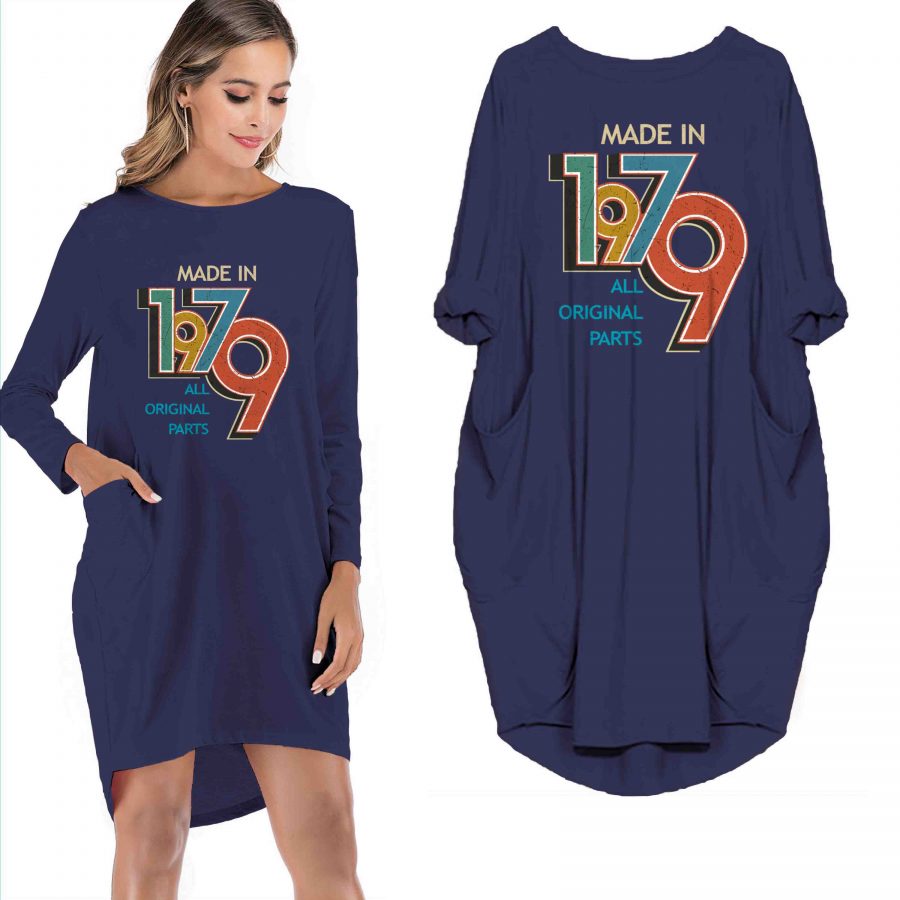 Made In 1979 All Original Parts Limited Edition Pocket Dress Made In 1979 All Original Parts Limited Edition Pocket Dress