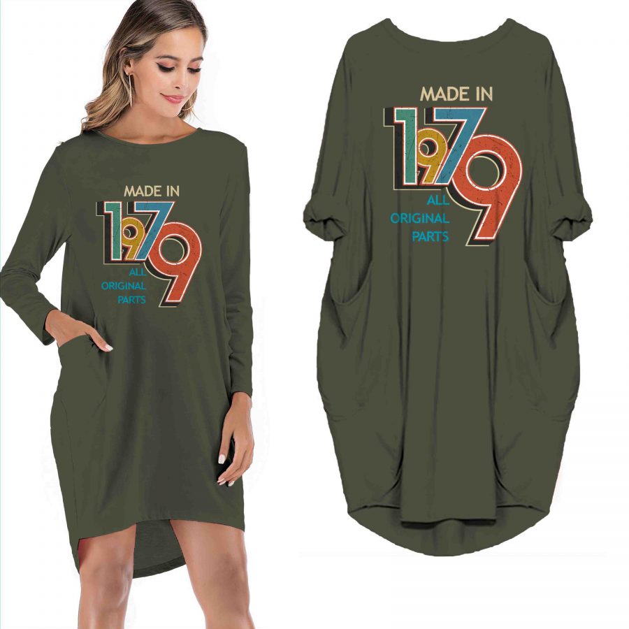 Made In 1979 All Original Parts Limited Edition Pocket Dress Made In 1979 All Original Parts Limited Edition Pocket Dress