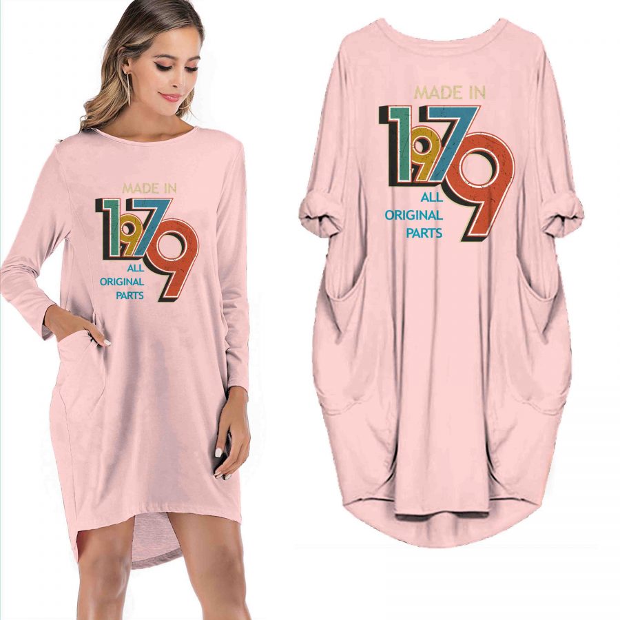 Made In 1979 All Original Parts Limited Edition Pocket Dress Made In 1979 All Original Parts Limited Edition Pocket Dress