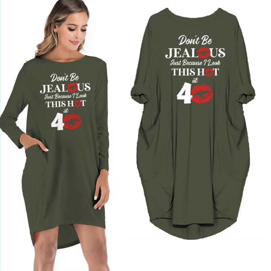 Look This Hot At 40 Limited Edition Pocket Dress Look This Hot At 40 Limited Edition Pocket Dress