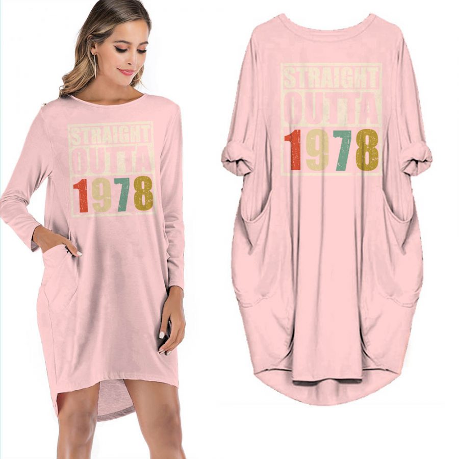 Straight Outta 1978 Limited Edition Pocket Dress Straight Outta 1978 Limited Edition Pocket Dress