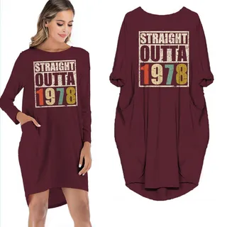 Straight Outta 1978 Limited Edition Pocket Dress – alternate
