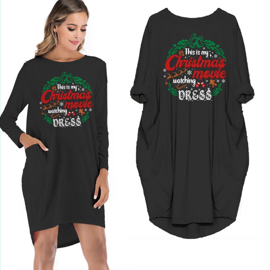 This Is My Christmas Movie Watching Dress This Is My Christmas Movie Watching Dress