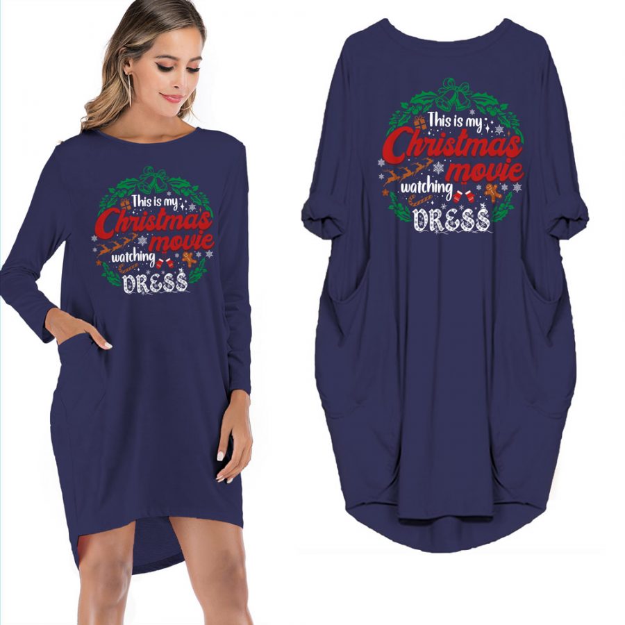This Is My Christmas Movie Watching Dress This Is My Christmas Movie Watching Dress