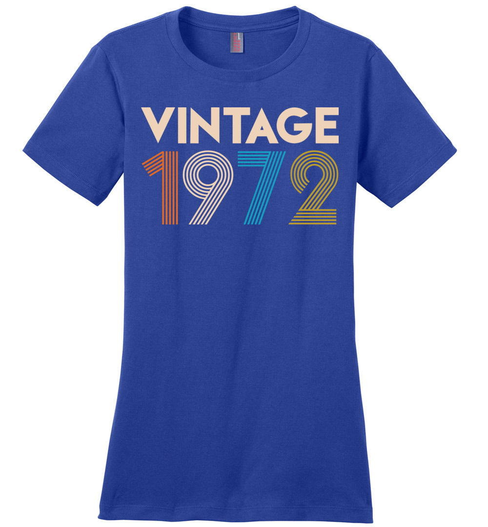 Vintage 1972 Limited Edition Ladies Perfect Weight Tee